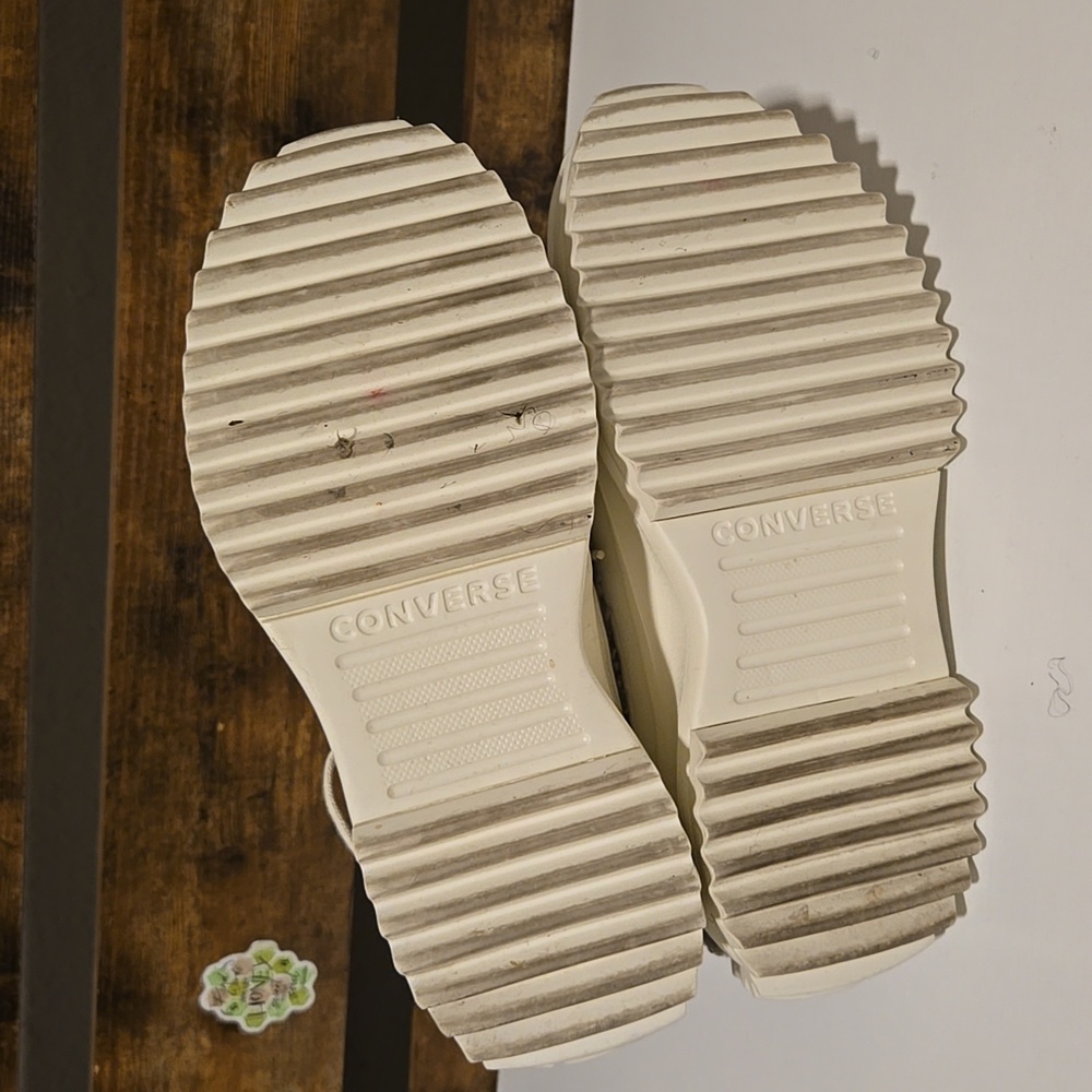 Converse Chuck Taylor Grey Platform High Top Snea… - image 7